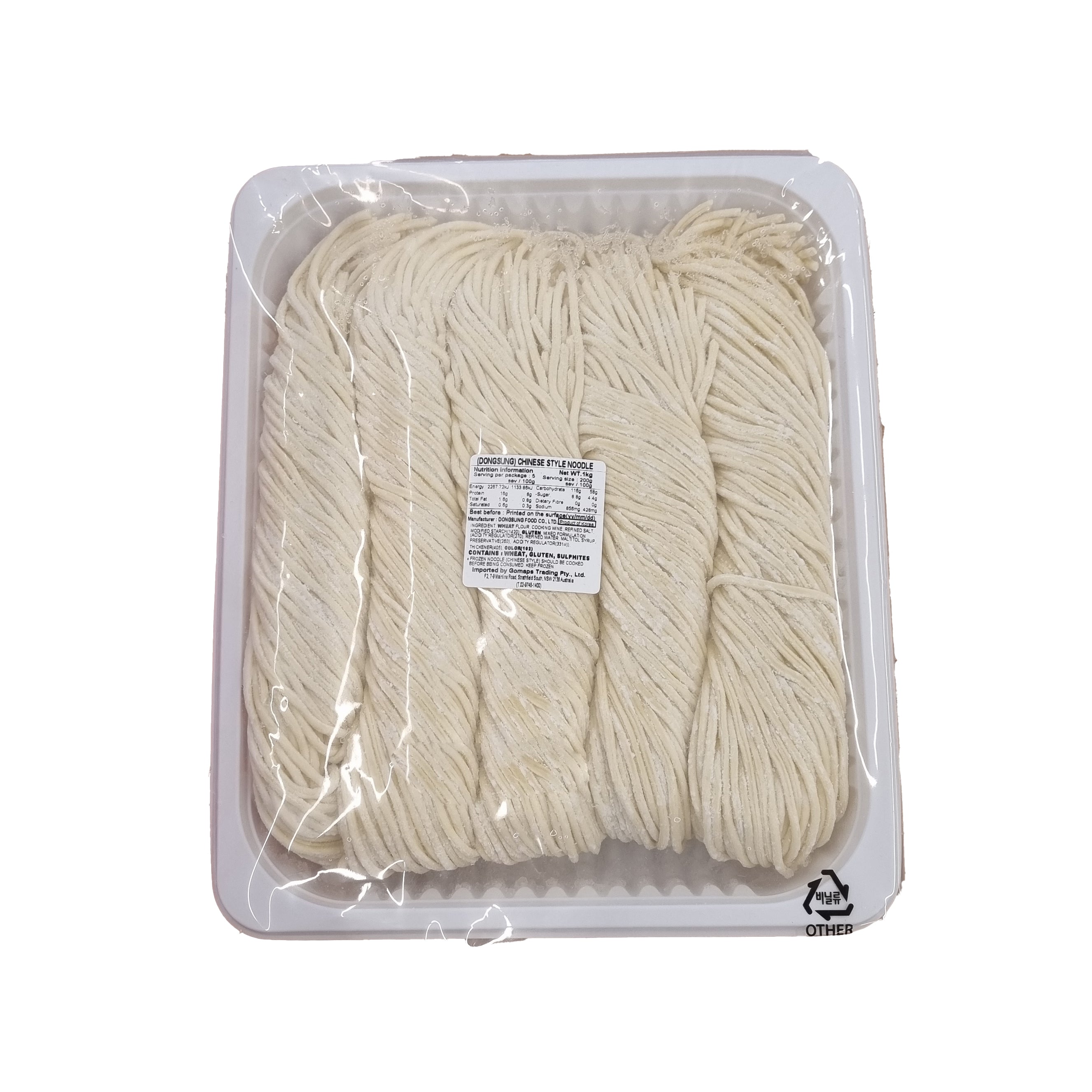 DONGSUNG Fresh chinese noodle 생 중화면 200g*5
